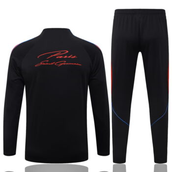 Survêtement PSG Training 2026 2027 Noir Rouge