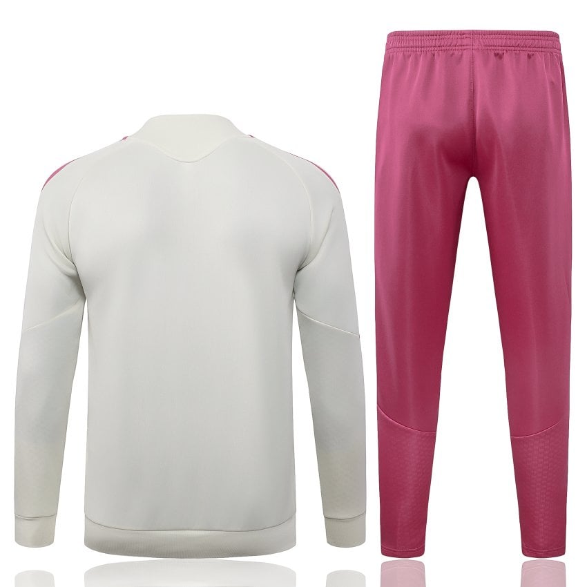 Survêtement Real Madrid Veste 2026 2027 Blanc Rose Survêtement Real Madrid Veste 2026 2027 Blanc Rose – Image 2