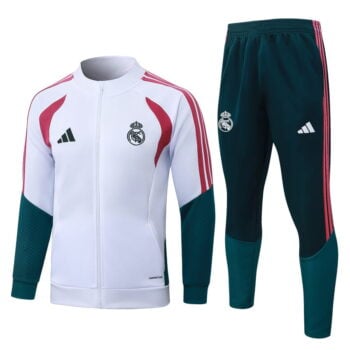 Survêtement Real Madrid Veste 2026 2027 Blanc Vert