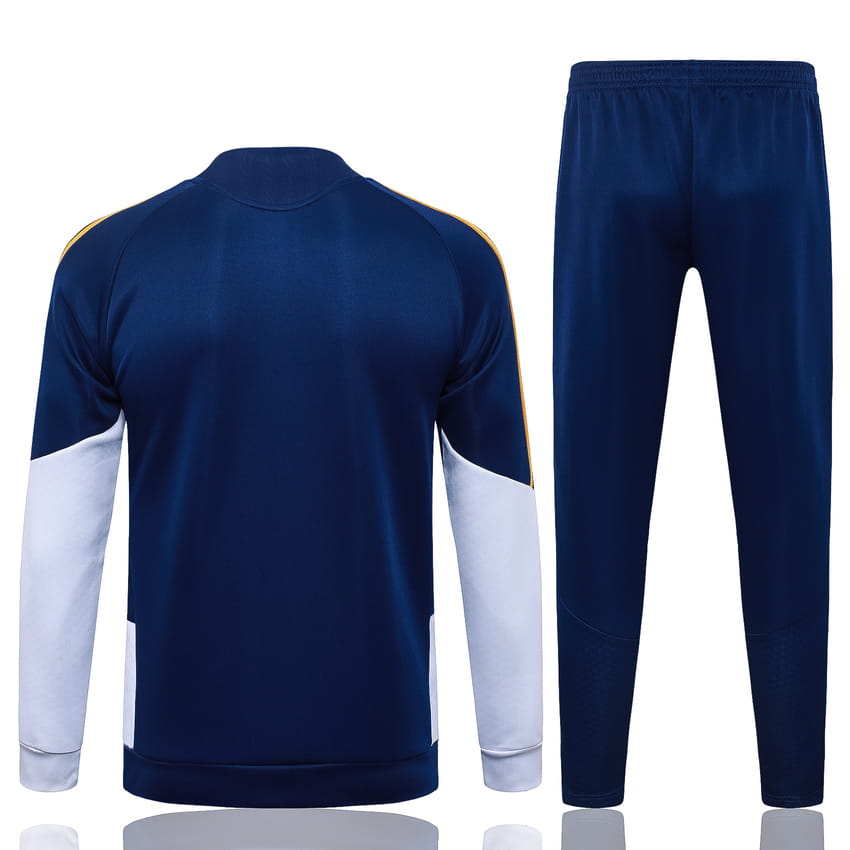 Survêtement Real Madrid Veste 2026 2027 Bleu Foncé Survêtement Real Madrid Veste 2026 2027 Bleu Foncé – Image 2
