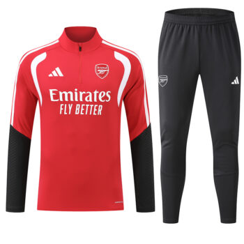 Survêtement Arsenal Training 2026 2027 Rouge