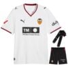 Maillot Kit Enfant FC Valence Domicile 2026 2027 FC Valencia 2026–2027 Kids' Home Jersey