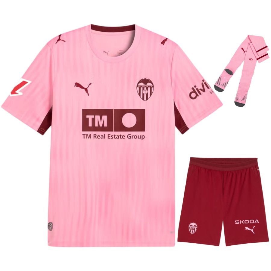 Maillot Kit Enfant FC Valence Third 2026 2027 FC Valencia Kids' Third Jersey 2026–2027