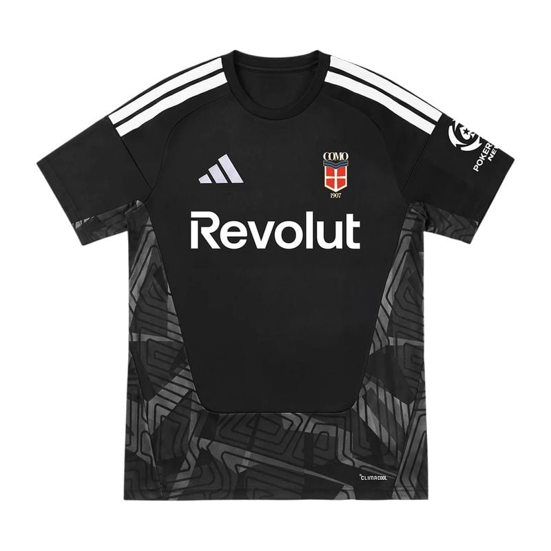 Maillot Côme 1907 Gardien Noir 2026 2027 Maillot Côme 1907 Gardien Noir 2026 2027
