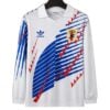 Maillot Rétro Vintage Japon Manches Longues Extérieur 1992 1993 - face