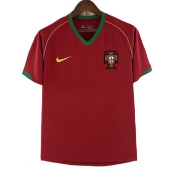 Maillot Rétro Vintage Portugal Domicile 2006 - face