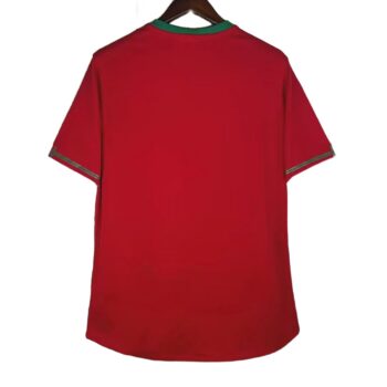 Maillot Rétro Vintage Portugal Domicile 2012 - dos