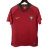 Maillot Rétro Vintage Portugal Domicile 2018 Maillot Rétro Vintage Portugal Domicile 2018 - face