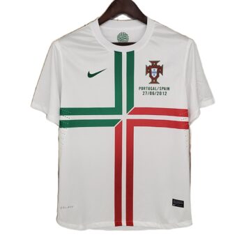 Maillot Rétro Vintage Portugal Extérieur 2012 - face