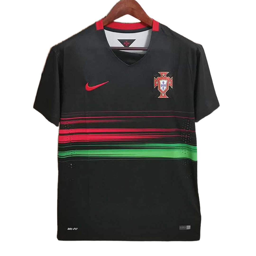 Maillot Rétro Vintage Portugal Extérieur 2015-2016 Maillot Rétro Vintage Portugal Extérieur 2015-2016 - face
