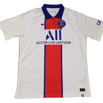 Maillot Rétro Vintage PSG Extérieur 2020 2021 - face